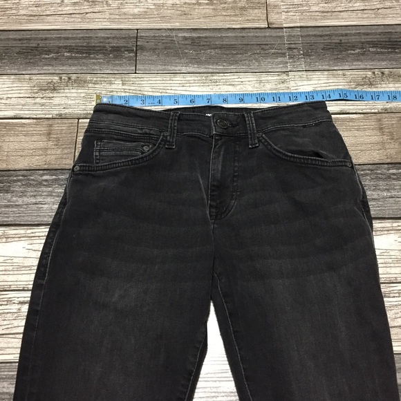 Mavi Marcus Slim Straight Leg Jeans Men’s 28x30 Black Gray Denim Stretch - Picture 3 of 11